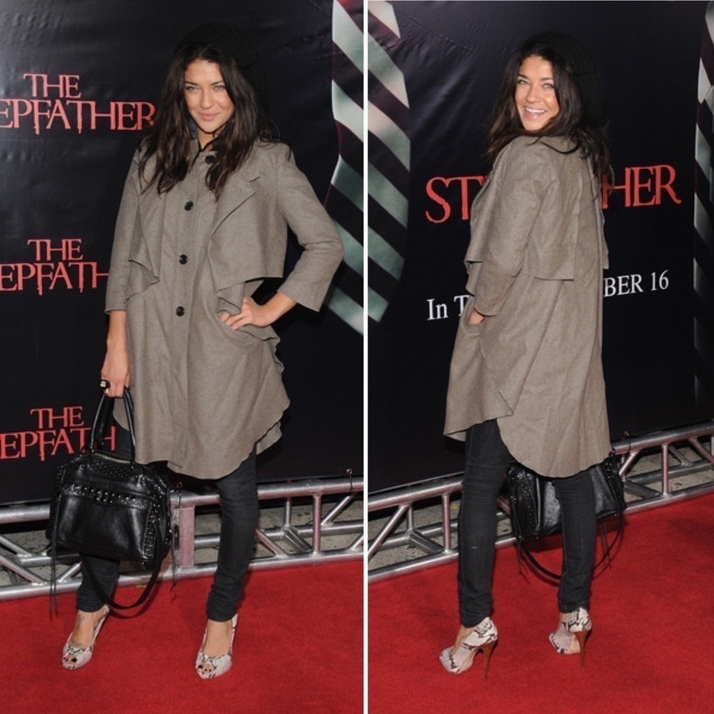 Proenza Schouler | Wool Cashmere Coat in Tan - Picture 9 of 9